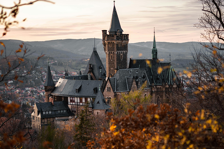 Zamki w Saksonii Kamperem