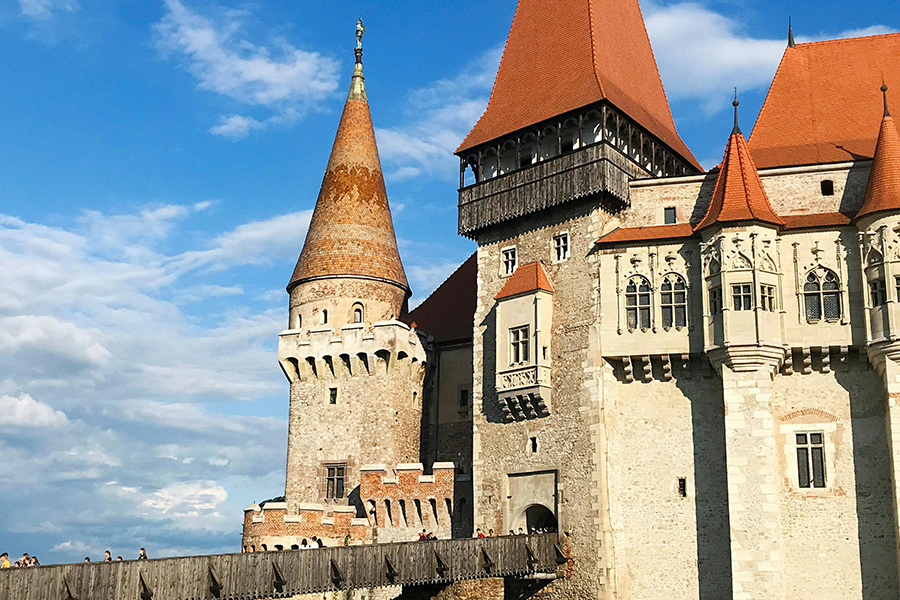 Zamek w Rumunii
